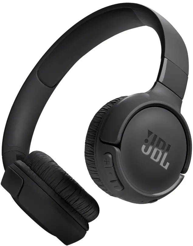 JBL Tune 525BT trådløse on-ear høretelefoner (sort)