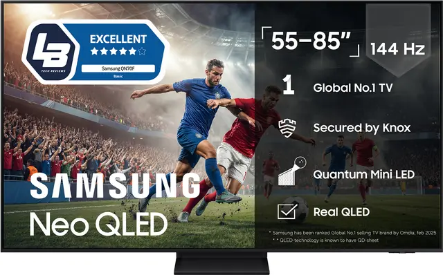 Samsung 65” QN70F Neo QLED 4K Edge MiniLED Smart TV (2025)
