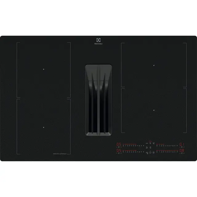 Electrolux Serie 700 SaphirMatt Induktionskogeplade med emhætte HHHB860FMC (80cm)