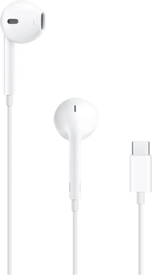 Apple EarPods in-ear høretelefoner (hvid, USB-C)