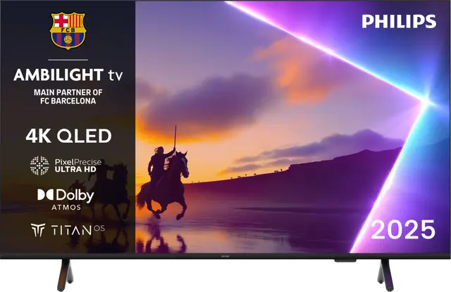Philips 65” PUS8500 4K QLED Smart TV (2025)