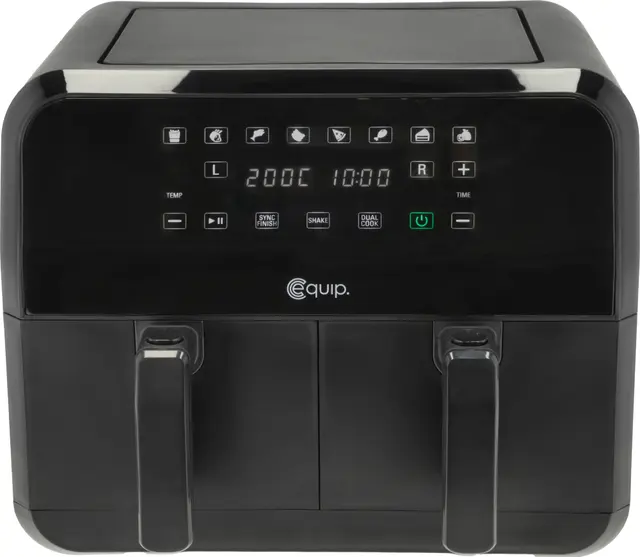 Equip Dual airfryer 8L 34761 (sort)