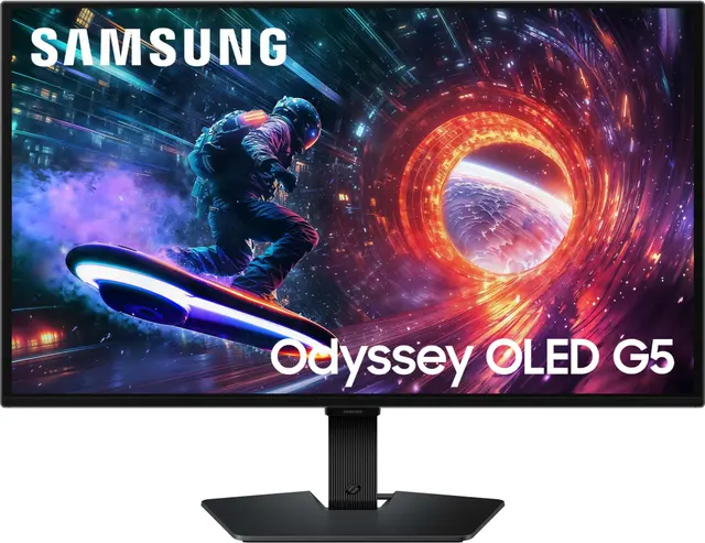 Samsung Odyssey G5 27/QHD/OLED/180Hz/0,03ms gaming-skærm