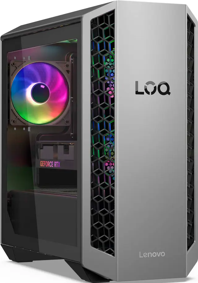 Lenovo LOQ Tower 26L R7-8745HX/16/1TB/5060Ti stationær gaming computer